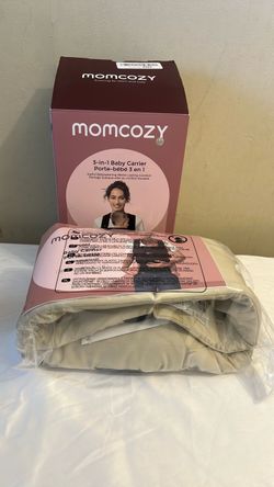 Momcozy PureHug Baby Carrier – Ergonomic, cozy, and lightweight (for 7–45 lbs) Easy to put on for babies aged 3–24 months; hip-healthy; 3D EVA lumbar