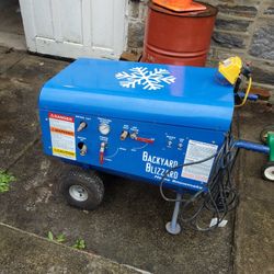 Backyard Blizzard Home Snow Maker Air Compressor 