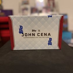 2025 Topps John Cena Commemorative Collection Trading Card Single Box