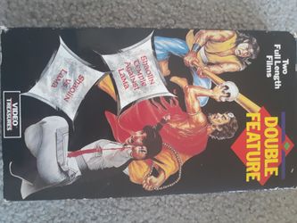 Shaolin Double Feature VHS