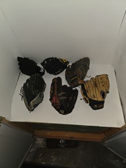 Baseball Gloves Lot For Sale