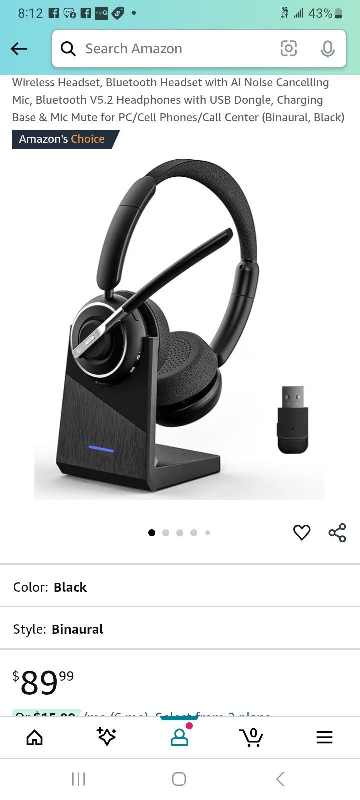 Bluetooth Mono Headset