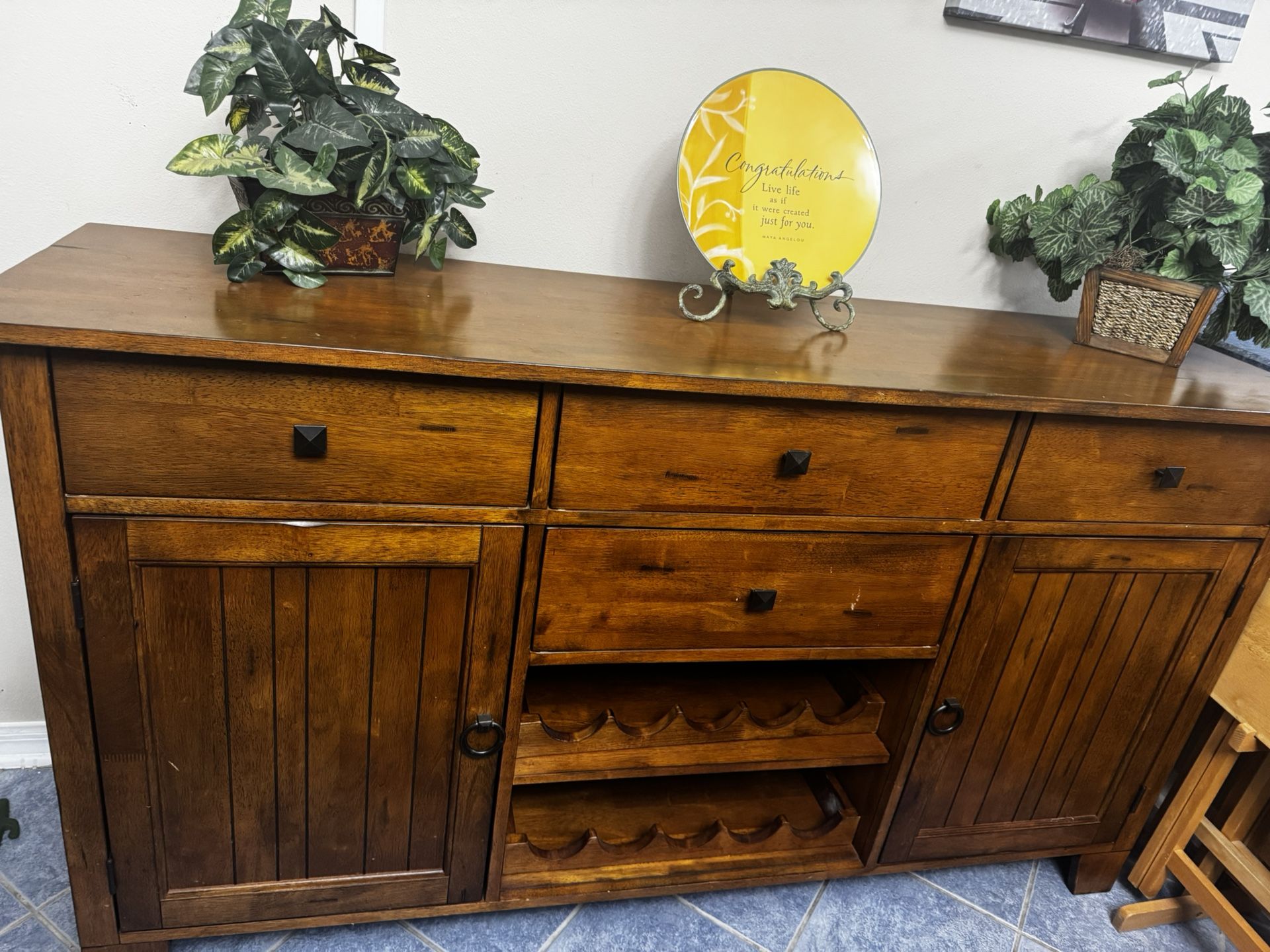 Entertainment Center/wine Rack