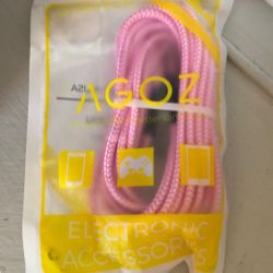 iPhone  Charger 10 Ft Pink 