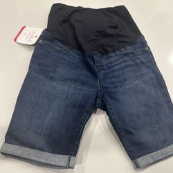 NEW - Maternity Jean Shorts