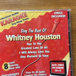 Whitney Houston Sing Along Karaoke Lyrics Included 