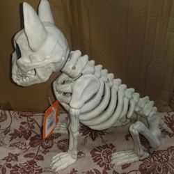 Halloween Decorations French Bulldog Skeleton 