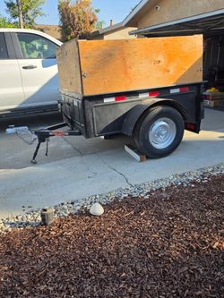 Pac West Single Axle Utility Trailer