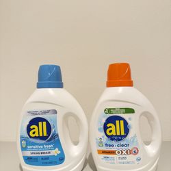 All detergent $18 for both 