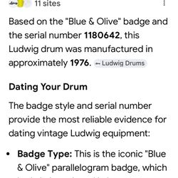 A Solid Ludwig Supra 1976