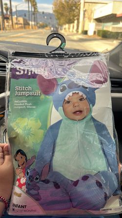Disney Stitch Infant Jumpsuit Costume 12-18 Months