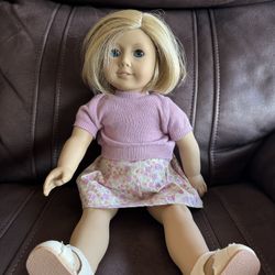  American Girl Doll Retired Pleasant Company 55H9 Kit Blond / Blue Eyes 18"  