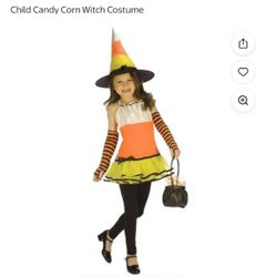 Candy Corn Witch Costume