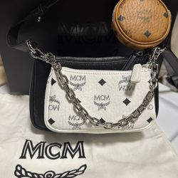 MCM Visetos Trio bag  * 100 authentic *