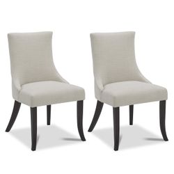 CHITA Upholstered Dining Chairs Set of 2