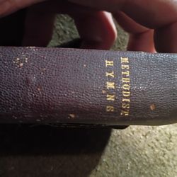 Very Old Antique Methodist Hymns book From 1856