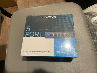 Linksys 5 Port Gigabit Switch