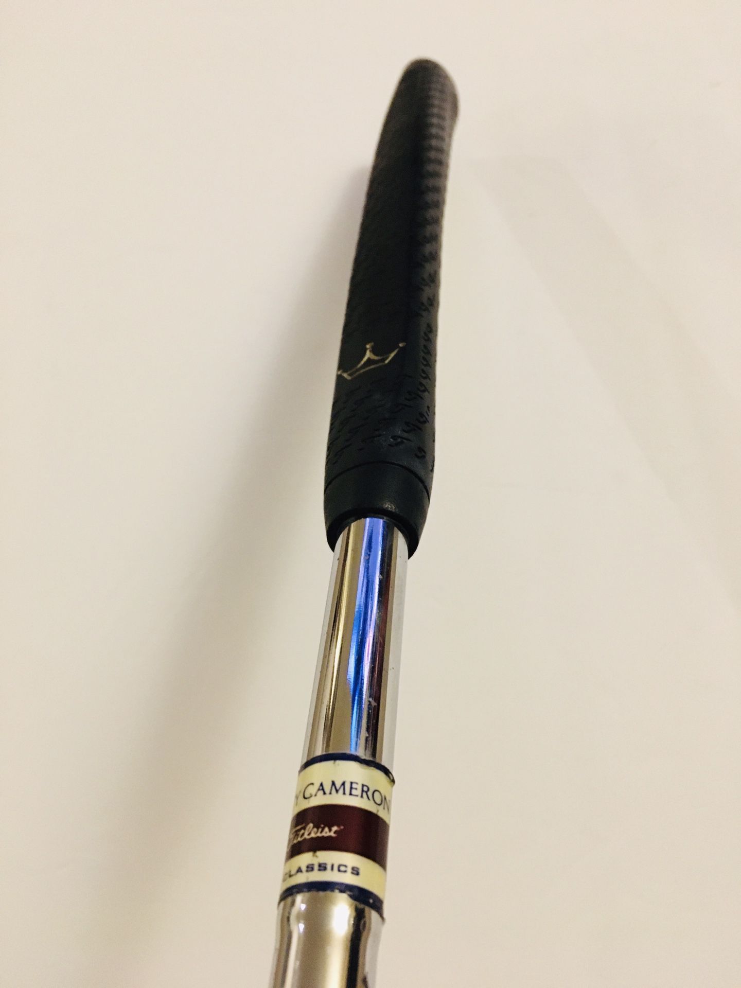 SCOTTY CAMERON TITLEIST BULLSEYE PLATINUM FINISH BLADE