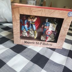 Superhero Salt & Pepper Shakers