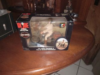 Collectible Harley-Davidson GI Joe.