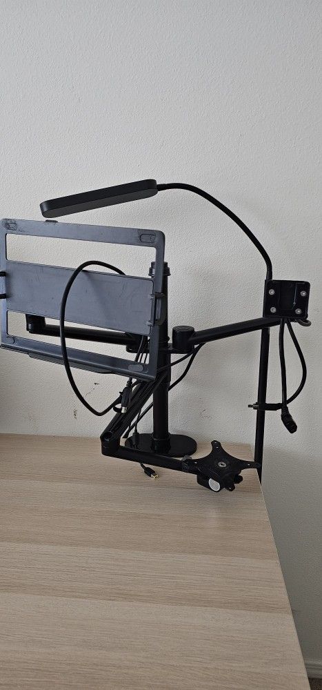 Dual Monitor + Laptop/tablet Stand