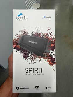 Cardo Spirit Bluetooth Motorcycle Intercom
