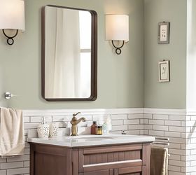 ANDY STAR Bronze Rectangular Wall Mirror | 24x36’’ 