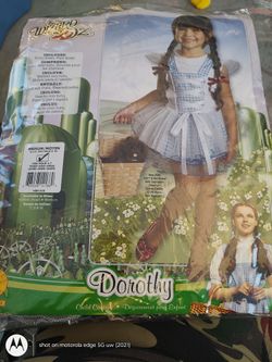 Wizard Of Oz Costume Child Medium 8-10