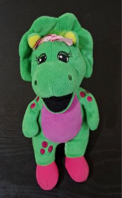2017 FISHER-PRICE BABY BOP PLUSH - BARNEY & FRIENDS - 8"