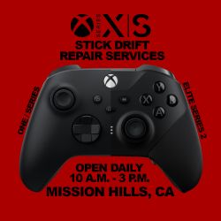 Get Your Xbox Series X/S, Elite Series 2, & One Controller Stick Drift Repaired (LA)