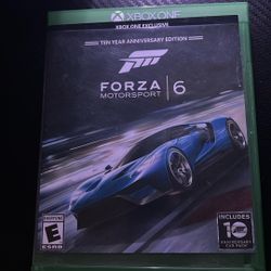 Forza Motorsport 6 Xbox One