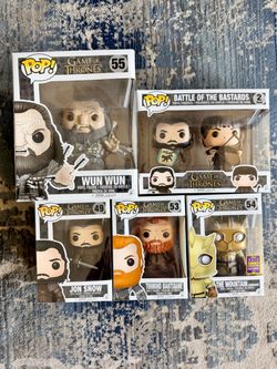 🐉⚔️ GAME OF THRONES FUNKO POP COLLECTION — 6 FIGURES!