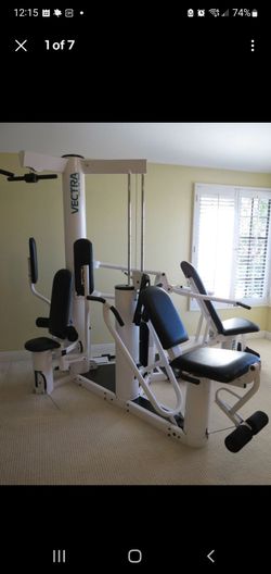 Vectra On-Line 1800 Home Gym - Excellent Condition - 210 lb Stack