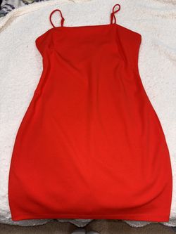 Coral Mini Dress
