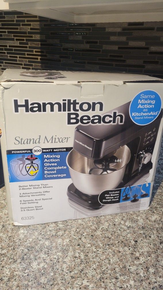 HAMILTON BEACH STAND MIXER 6 SPEEDS