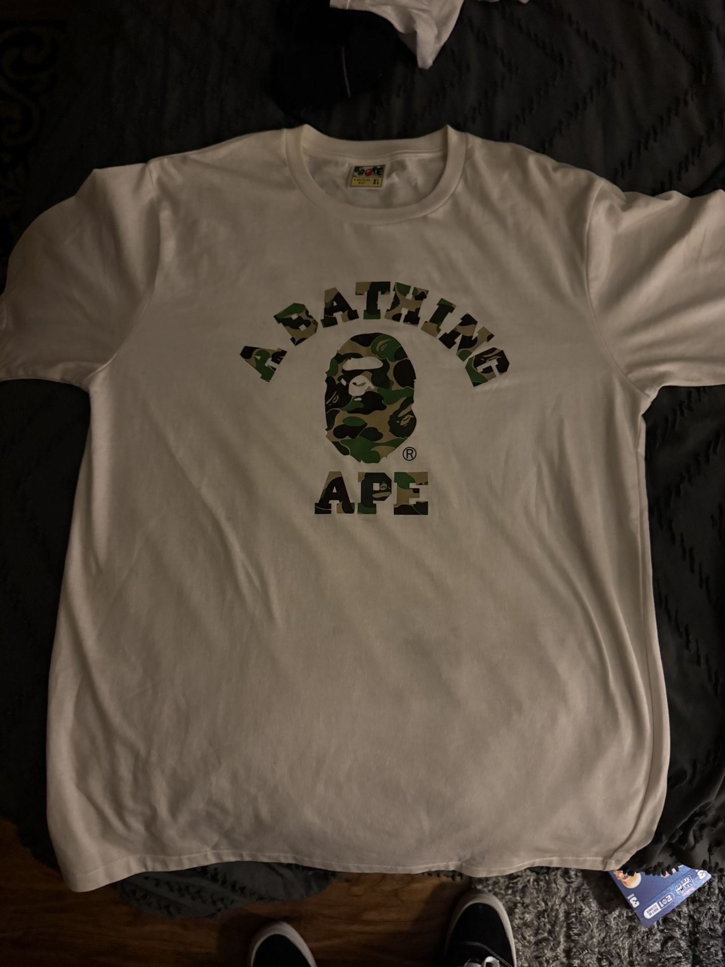 XL BAPE T SHIRT