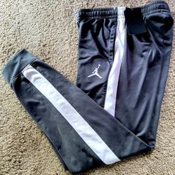 Nike Air Jordan Youth Boys Joggers Sweatpants Youth Size Large Dark Grey Jumpman