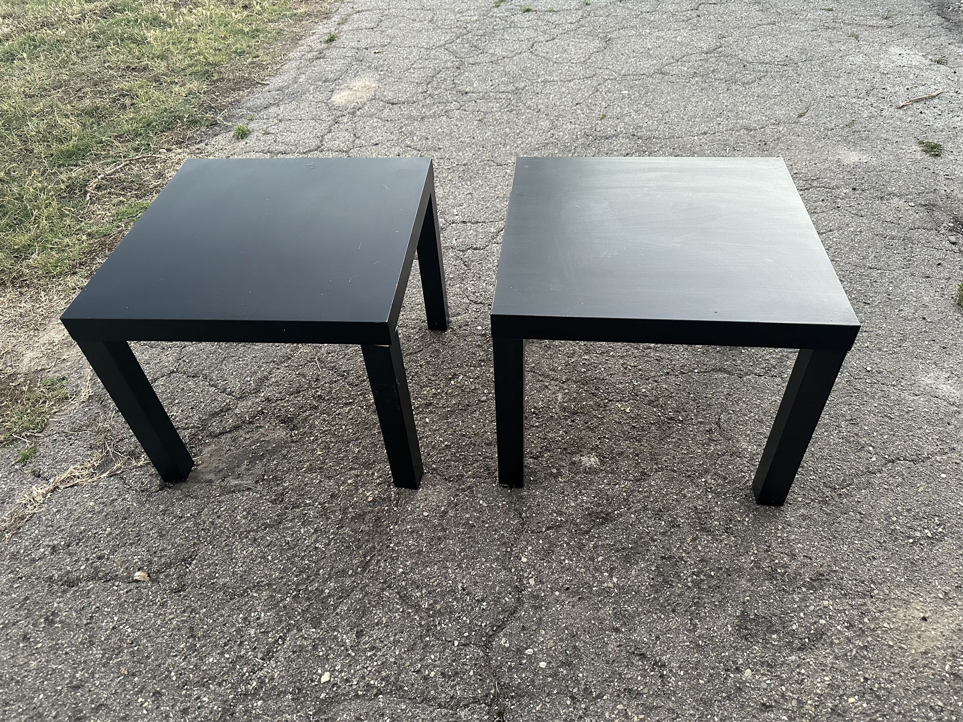 Black Side Tables