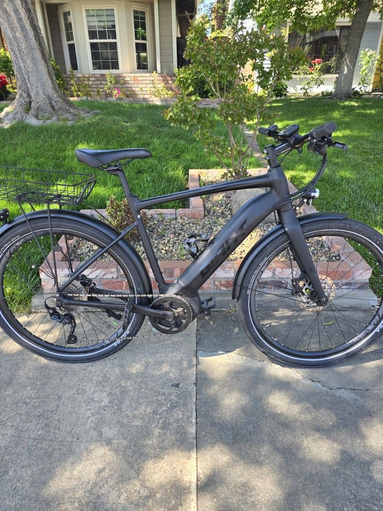 Giant FastRoad E+ EX Pro 28MPH E-Bike - Large-Class 3- 1x10 Speeds - Disc Brakes