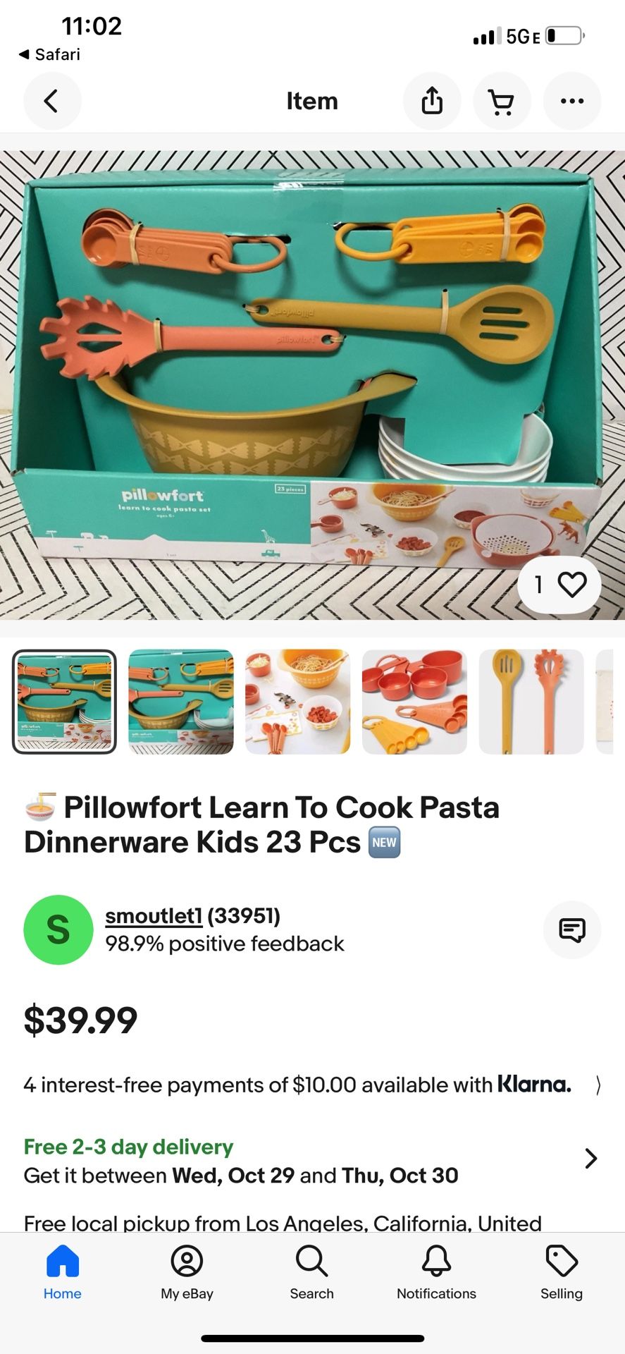 Pillow fort Learn To Cook Pasta Set