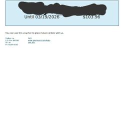 Grey Hound Bus Voucher 