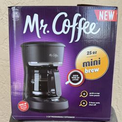 Mr Coffee - Coffee Maker Mini Brew 5 Cups