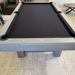 Modern Gray Pool Table New In Box (Free Delivery & Pro Setup)