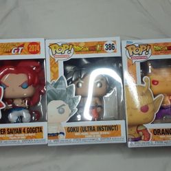 Dragon Ball Z Funko Pops