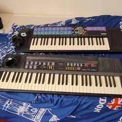 2 Piano Keyboards (Yamaha & Casio) good condition $50 each (come with power adapter)