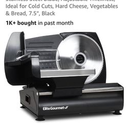 Elite Gourmet Meat slicer