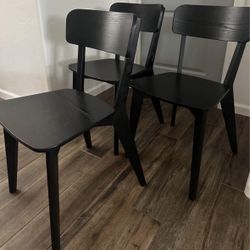 IKEA Dining ‘lisabo’ Chairs (set of 3)