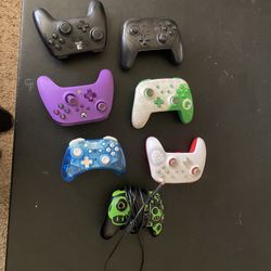 Various Game Controllers