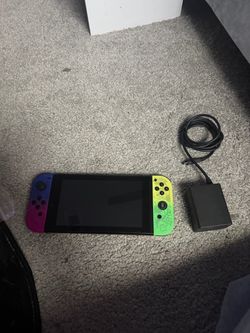 Nintendo switch with charger