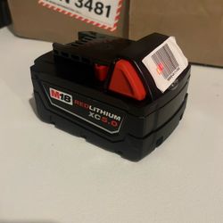 Milwaukee 5.0 Batterie 
